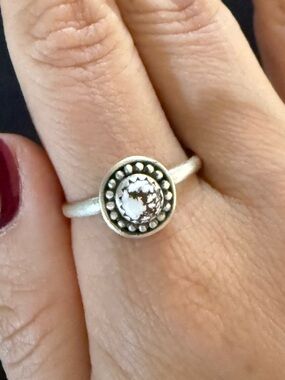 Wild horse handmade sterling ring. 925. Size 10